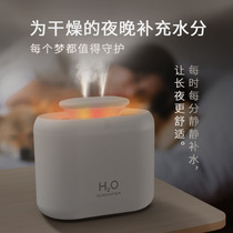 Large capacity double spray humidifier household new mini 3 3L colorful small atomizing air purifier