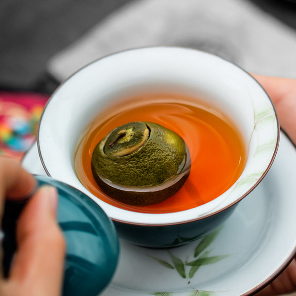 三显峰 生晒小青柑普茶 60g约8颗 天猫优惠券折后￥6.9包邮（￥76.9-70）