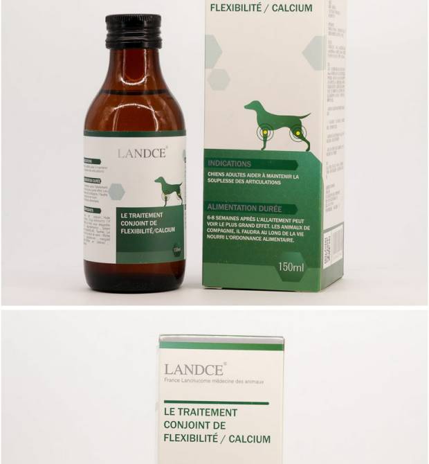 Pháp Lantes LandCE Lansino có thể chữa bệnh viêm khớp linh hoạt cho chó và mèo 150ml - Cat / Dog Health bổ sung Sữa cho chó con giá rẻ