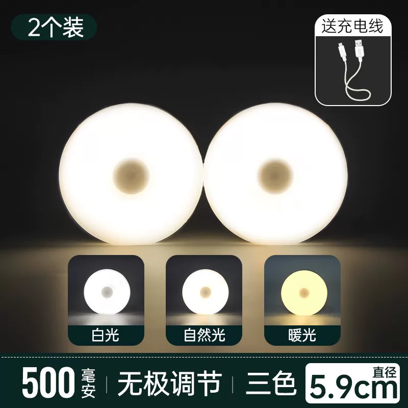 LED-энергосберегающая ночная лампа для кровати, магнитная настольная лампа, защищает глаза
