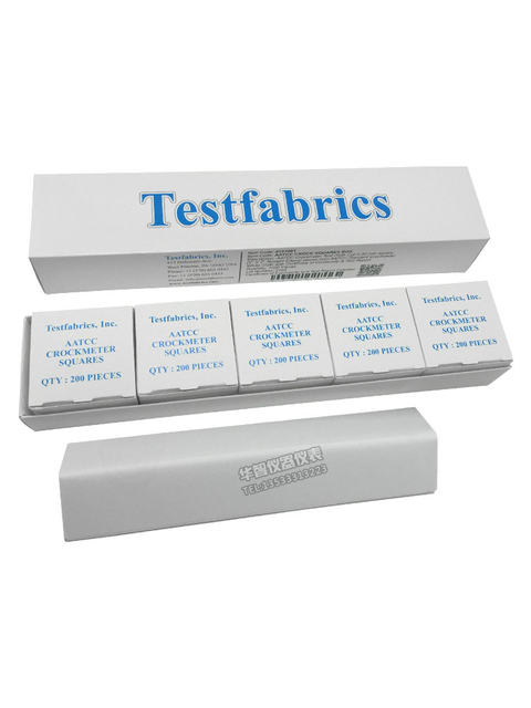 Aatcc Standard Friction Cloth, Friction Color Fastness Tester Dry and Wet Friction Test Cloth, Color Fastness Test Cloth