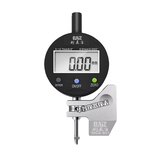Meilei Digital High-Precision Surface Differential Gauge with 360-Degree Rotating Base for Sheet Metal, Plastic, and Automotive Surfaces