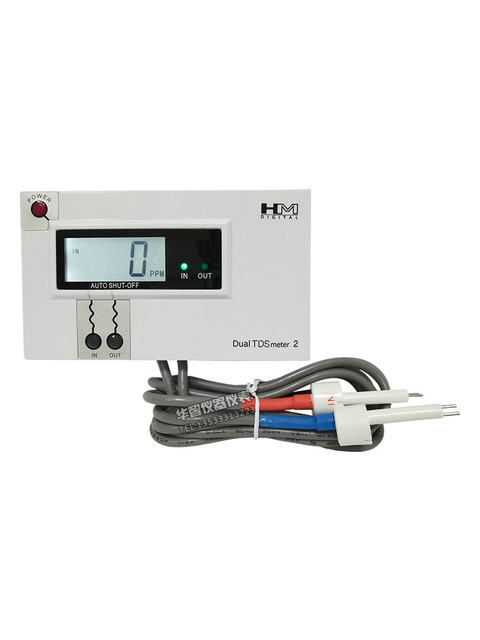 Hm Online Tds Meter Dual-Channel Water Quality Detector Tds Meter Dm1/Dm2 Fish Tank Household Water Conductivity Tester