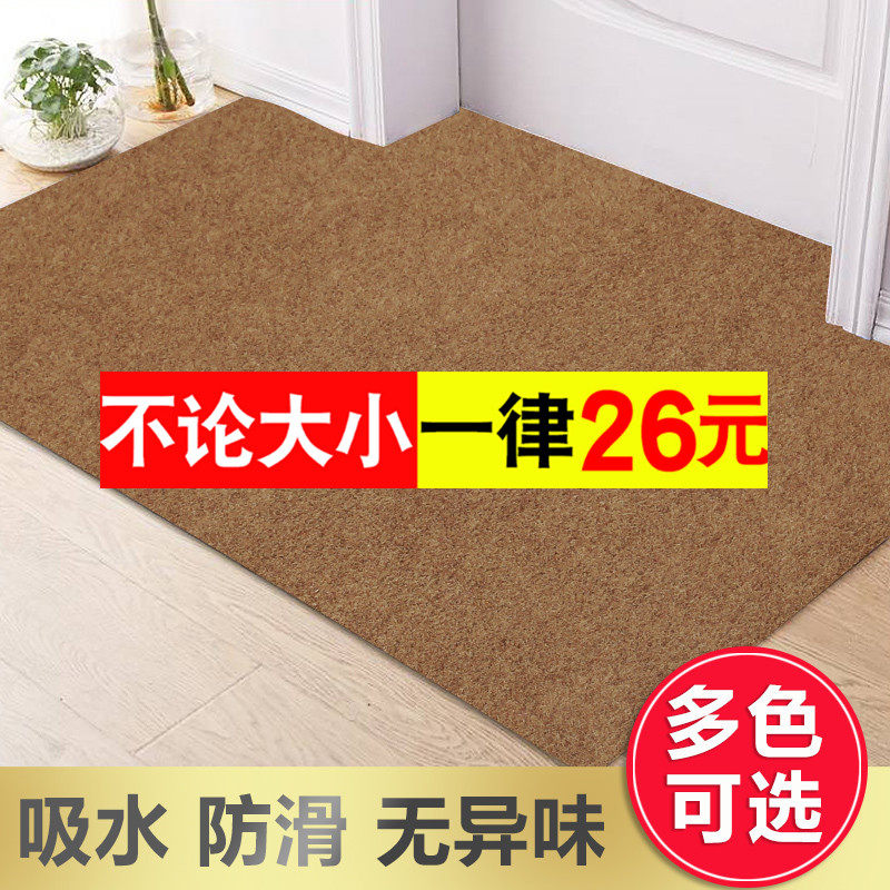 Floor mat door padded door Entrance Door Rub foot Bedroom Door Hall Carpet home Makeup Room Absorbent Anti Slip Mat Custom