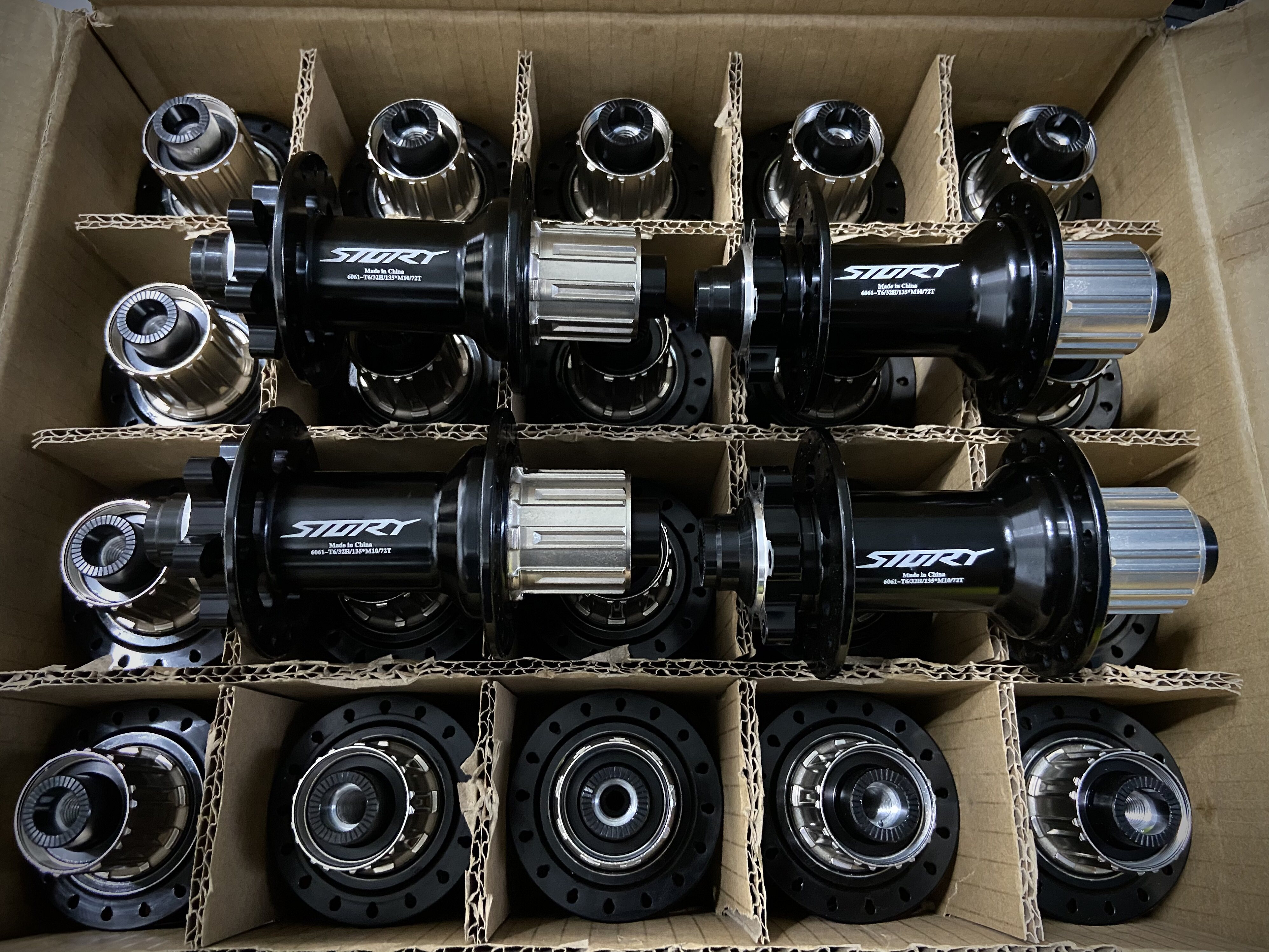 2021STORY Rear Taki Single Speed Flower Drum Street Climbing Bike Street Car Rear Flower Drum 135x10 Screws Pair Lock