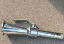 35kg cart type dry powder fire extinguisher spray gun nozzle aluminum fire extinguisher powder pipe nozzle with valve switch