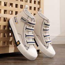 High-top canvas shoes womens 2022 autumn new ins tide all-match student casual shoes trend retro skid plate shoes