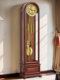 New Chinese-Style European Large Clock, Retro Polaris Vertical German Heimler Floor Clock, Living Room Home Large Pendulum Clock