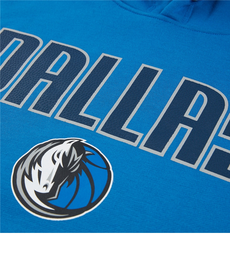 NBA 2018 mới mùa thu đông mới mặc áo len nam Dallas Lone Ranger East Cecchi - Thể thao lông cừu / jumper áo khoác thu đông