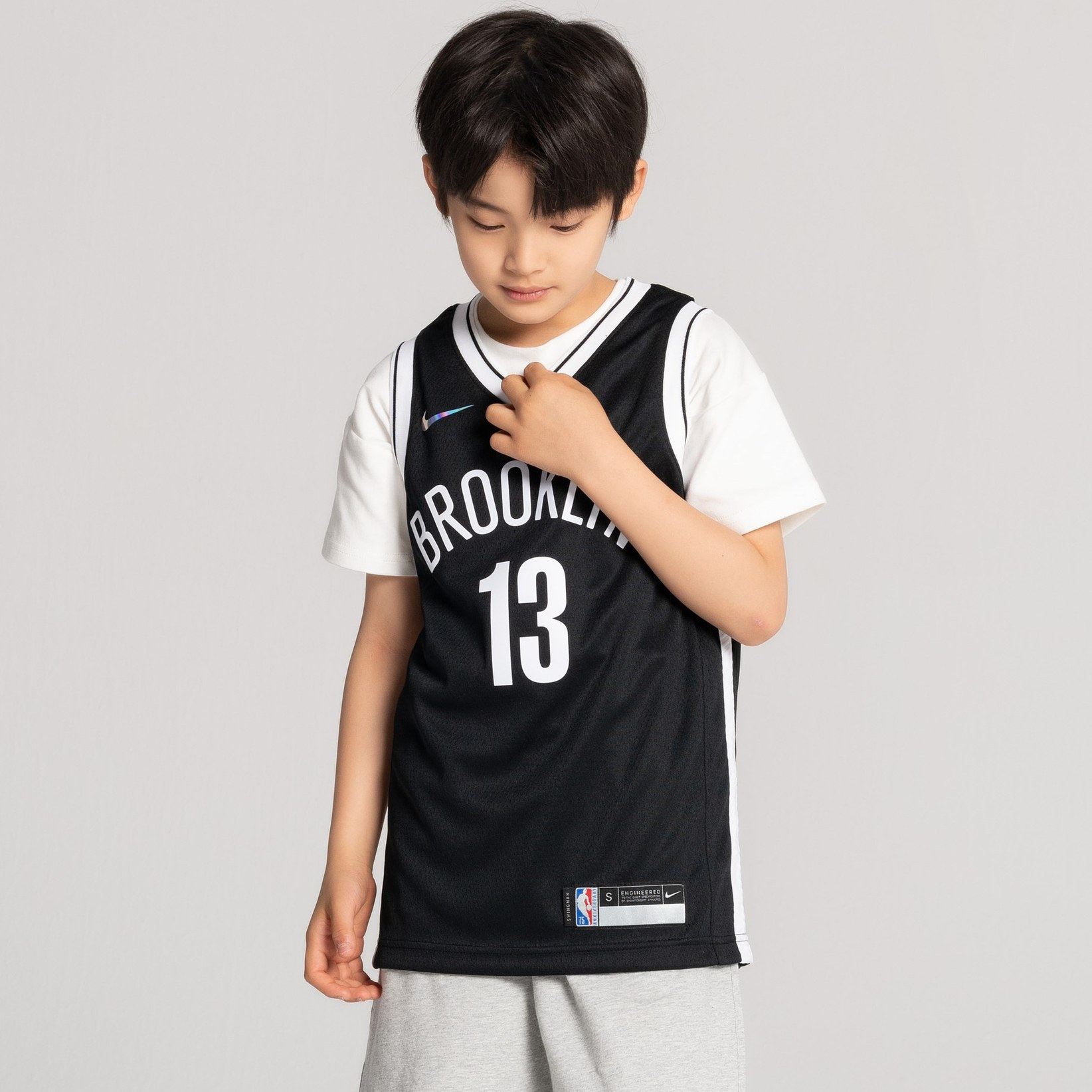 🏀NBA-Nike-Kids篮网队哈登篮球服 | 孩子专属篮球战袍🔥-篮球服-淘宝好物网