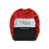 NBA STYLE xu hướng quần áo nam nữ mẫu Chicago Bulls cổ tròn kéo màu va chạm áo len hoang dã - Thể thao lông cừu / jumper