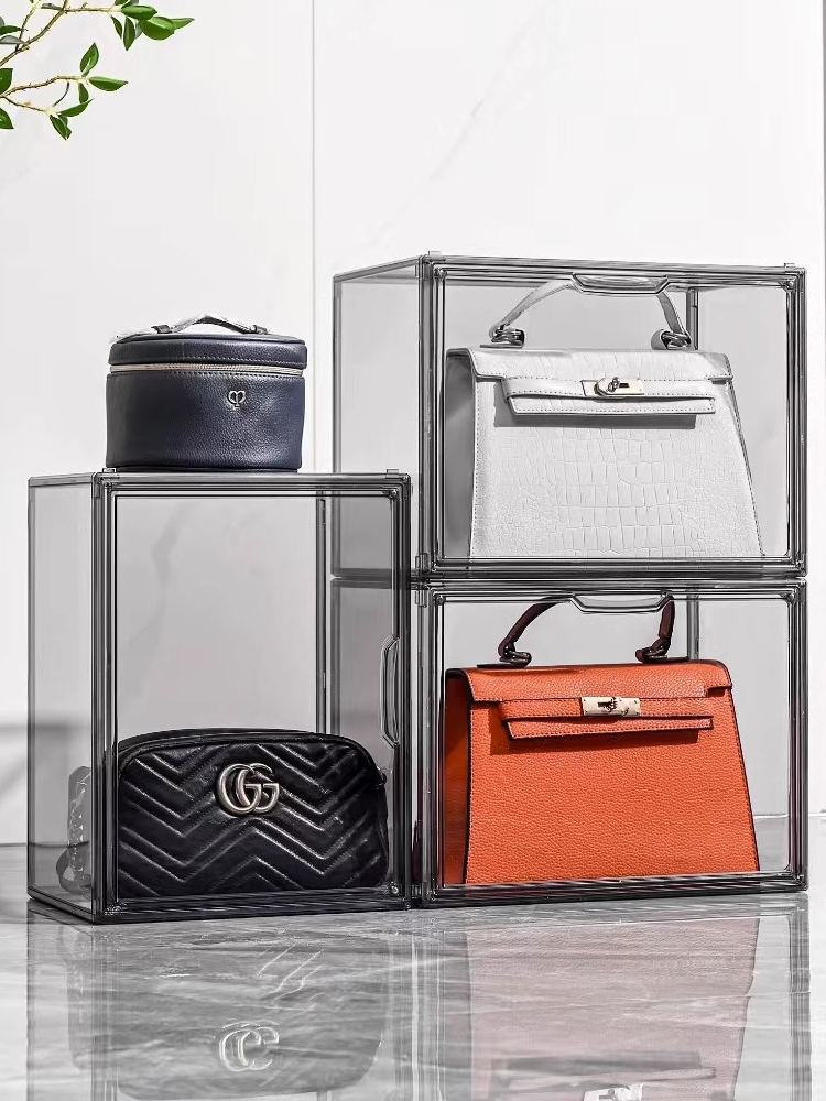 Bag Containing Seminator Showcase Cabinet Home Dust Box Oxidation Transparent Acrylic Storage Luxury Shelf Box-Taobao