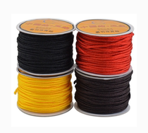 C jade line Taiwan line Jade line Jade thread Diamond Star Moon Bodhi Buddha bead thread pendant line rope hand woven wire