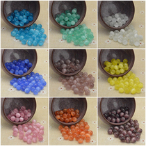 8mm Cats Eye Stone loose beads DIY round beads handmade beaded bracelet necklace jewelry beads accessories material loose beads