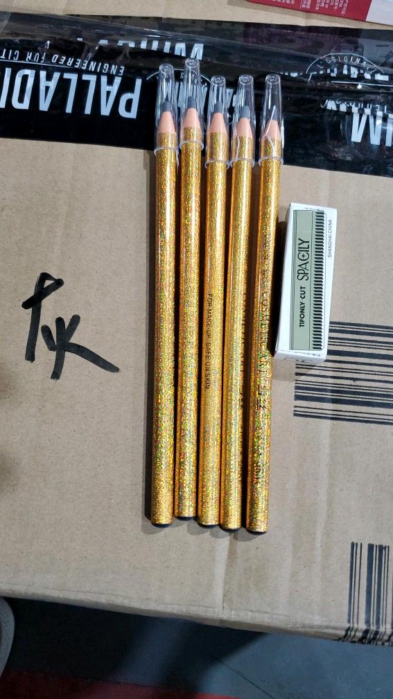 Heng si light gray eyebrow pencil 5 pcs Send a box of blades