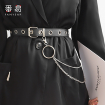 Punk Chain Waist Chain Belt Chain Sub Accessories Waist Seal Decoration Accessories Jk Dress Ins Wind Pants Chain Womens Belt Jeans