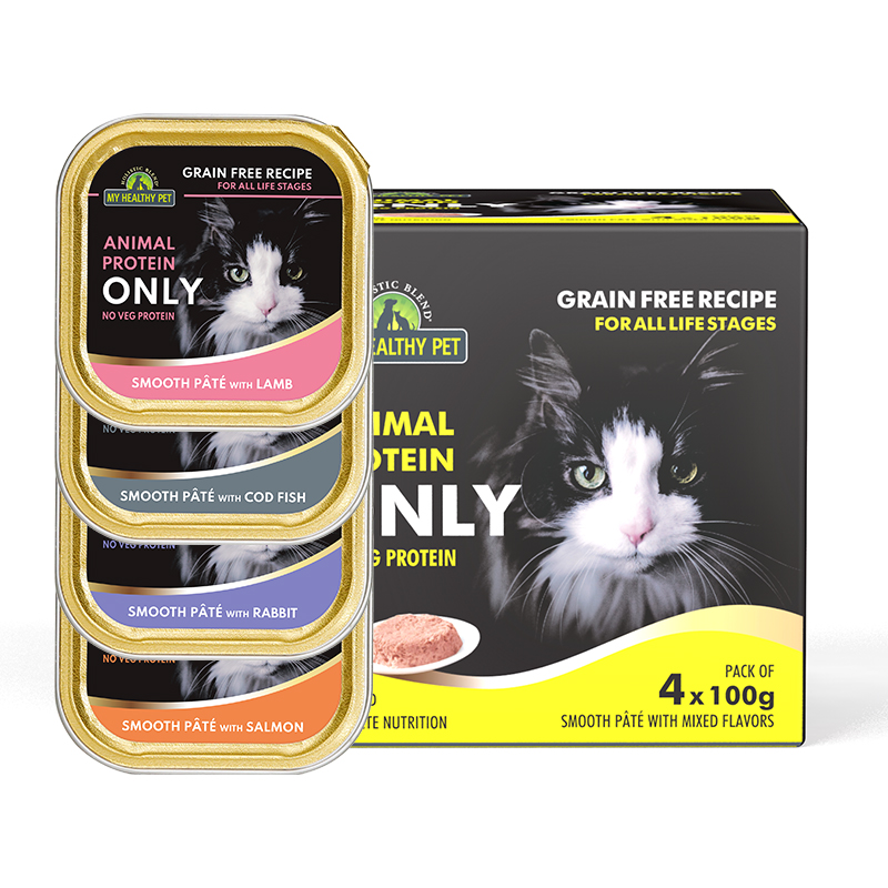 Canadian vitality maple leaf staple food lunch box grain-free canned adult cat kitten 100g nutrition and fattening wet food import