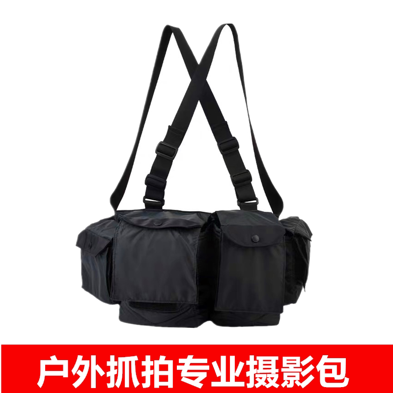 Outdoor Photography Professional Camera Bag, Waist Bag, Shoulder Bag, Crossbody Bag, Digital Camera Bag, Lens Bag, Softshell Jacket