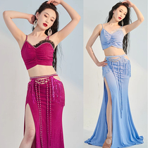 Rosemary dance belly dance practice clothing spring and summer new performance clothing female beginners oriental dance suit performance group uniform