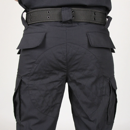 Летние черные осенние тактические штаны для работы, увеличенная толщина