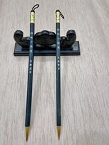 Four treasures of the study room Zhou Yousheng Pen Zhuang Special little wolf brush