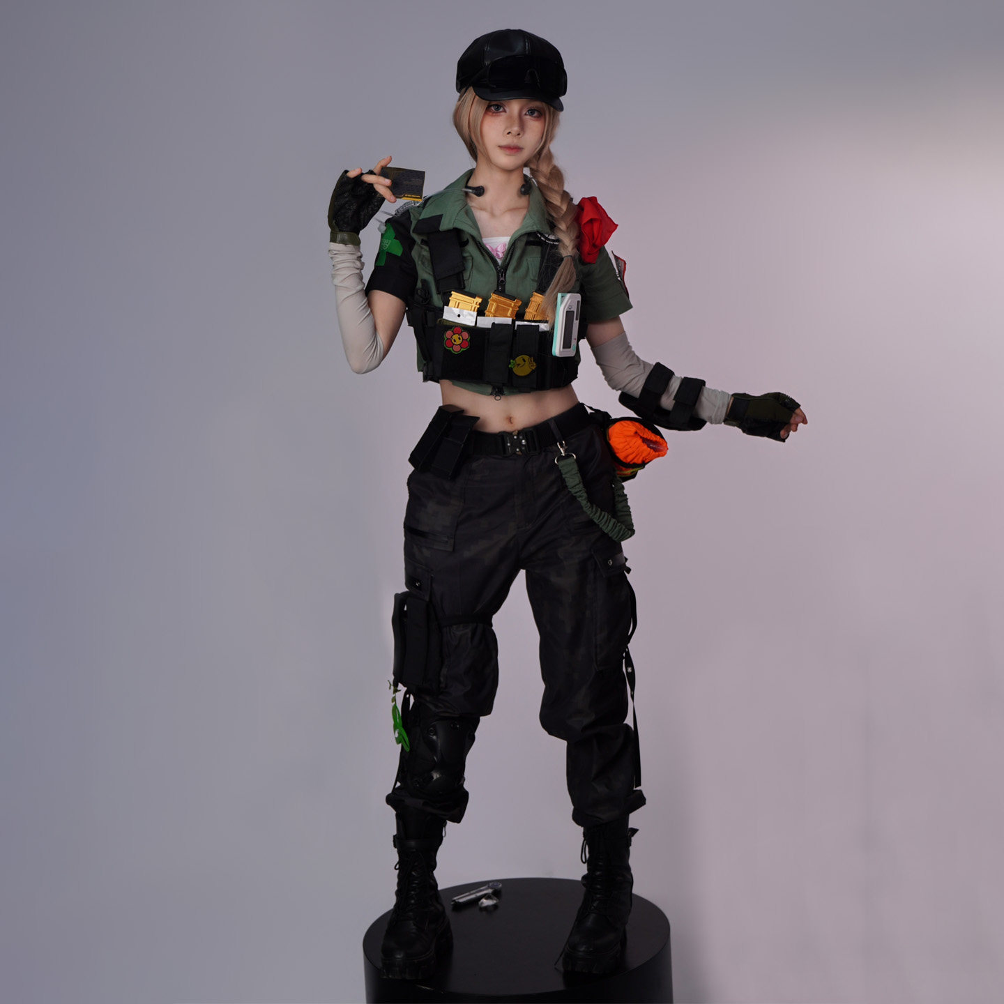 Spot [Большой набор] Костюм бабочки Jichen Delta Action Butterfly cos Новый игровой костюм для косплея агента бабочки