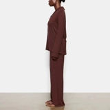 Пижама, лонгслив, демисезонный кардиган, комплект, большой размер