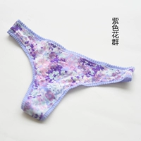 Purple Flower Group Thong (без возврата и обмена)