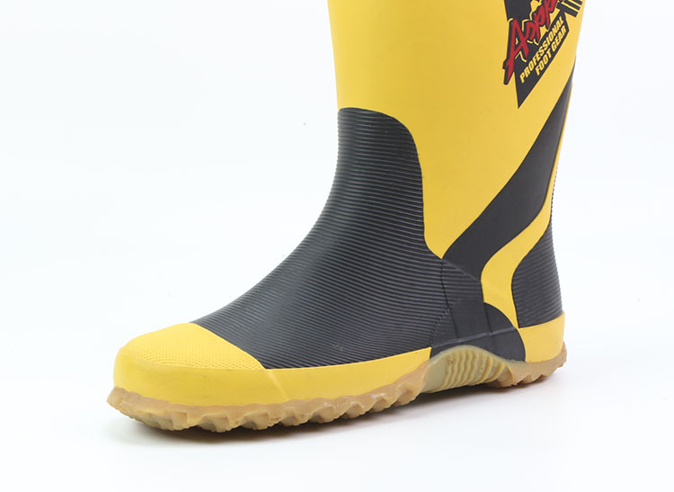Chaussures - bottes caoutchouc homme pour hiver - semelle tendon - Ref 962461 Image 18