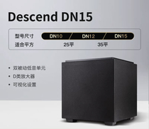 DT 狄分尼提 DN15英寸低音炮 D类放大+双被动单元DN10 DN12 DN15