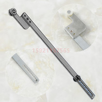 Accessories for electric cabinet pull rod door Earth lock connecting rod with pulley LG006 lock Rod 1 m flat Rod