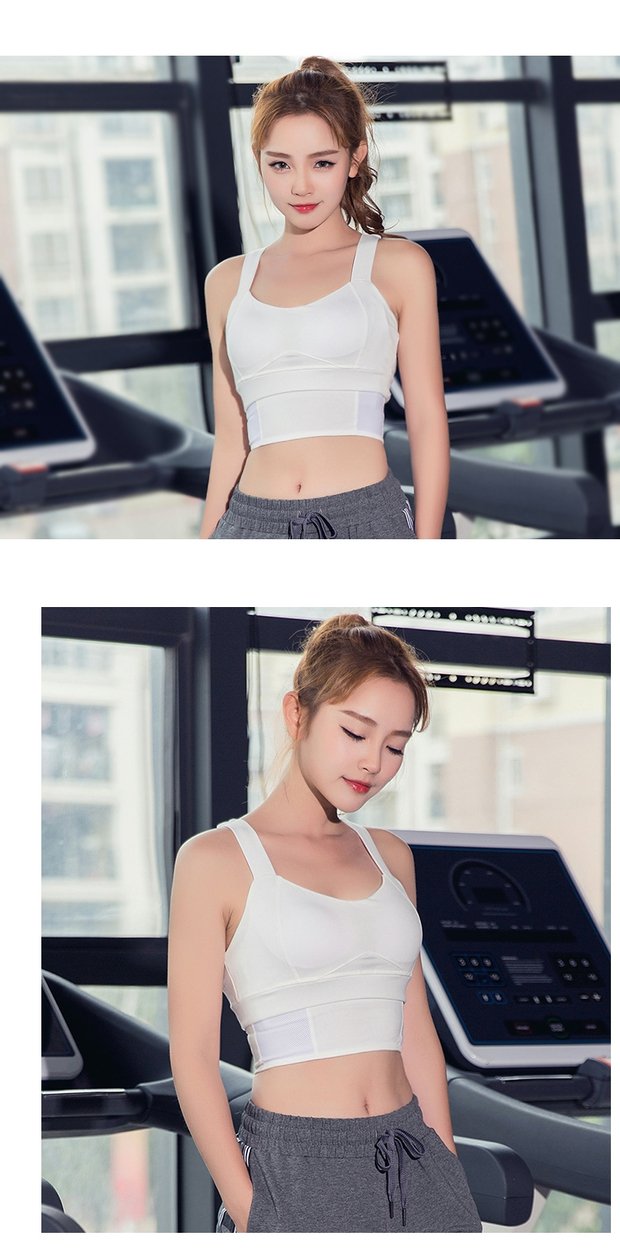 Professional cường độ cao thể thao trận động đất áo ngực yoga Mỹ lại đồ lót áo ngực vest áo ngực treadmill thể dục nữ áo pitch