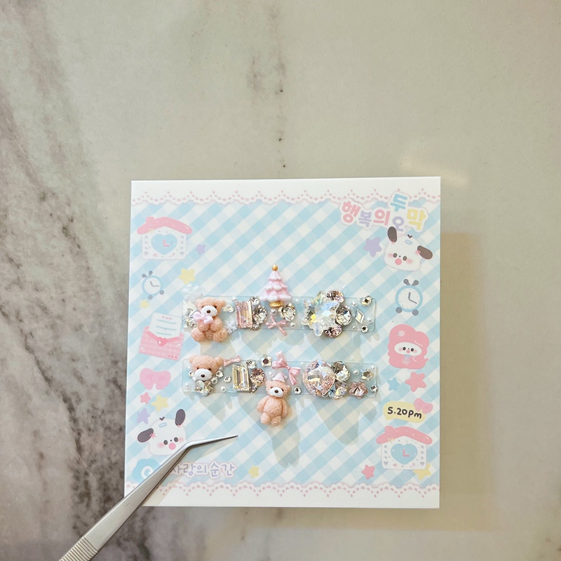 Nail Art Diamond Material Package, Huazi Diamond Christmas Bear Style, Super Cute Nail Art Accessories, Nail Art Material Package Nail Art Diamond Material Package, Huazi Diamond Christmas Bear Style, Super Cute Nail Art Accessories, Nail Art Material Package
