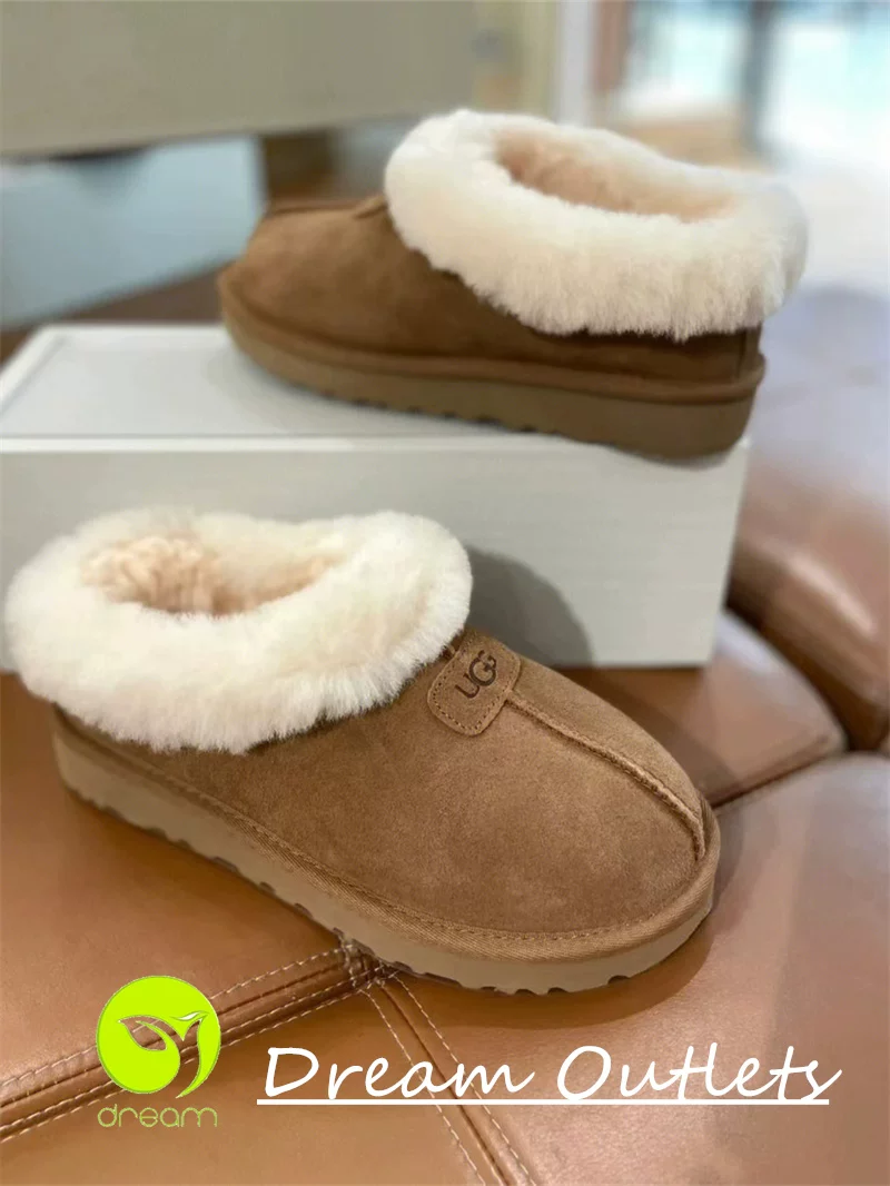 Покупка U.S. UGG снегоступы Tartst 1134810 мех всё-в-одном короткое пальто ободки женской обуви 2023 зима