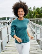 L L Bean womens pullover sweater cardigan TA283586 American direct mail multicolor