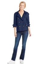 Tommy Girl short windbreaker jacket double breasted TG235 us direct mail