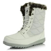 DailyShoes ladies fashion snow boots warm cotton boots B014QEZH3K American air-cooled bar direct mail