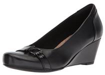 clarks Ladies Casual Slope Leather Shoes Head Layer Leather B01N6ECMA7 American Direct Mail Multicolor