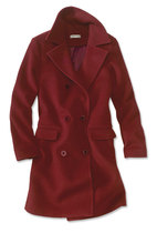 ORVIS ladies long wool woolen coat woolen coat SI2H6J American direct mail out