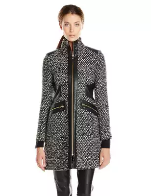 Ms. Via Spiga medium and long version of woolen overcoat 48367R-V5 US direct mail
