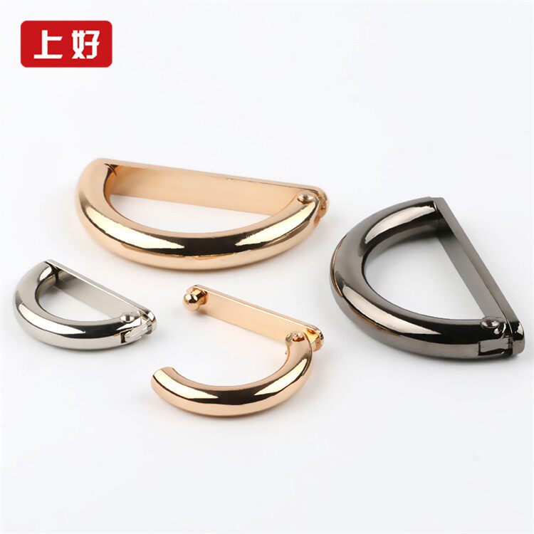 Lady word large coat T-shaped Buckle Large Coat Woman Type Button Big Decoration New Active Buckle Suit Accessories Metal Coat Clasp