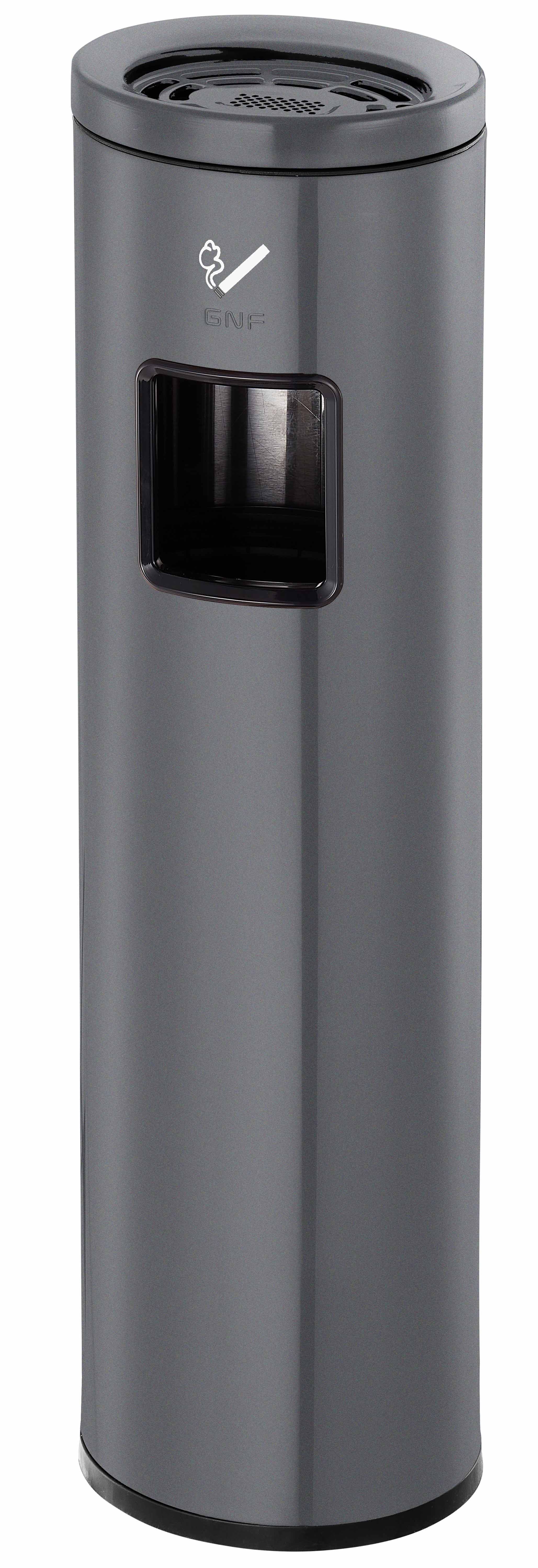 South GPX-129V Floor Tobacco Ash Bucket Outdoor with trash cans Smoking area Tobacco Ashtray Stainless Steel Cigarette columns New