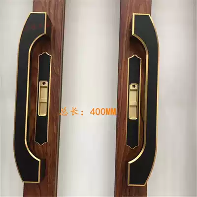 400 long oxidation new sliding door handle large handle hollow door handle aluminum alloy sliding door handle