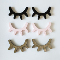 Eyelash wall stickers cute children's room wall decoration stickers stereo wall stickers