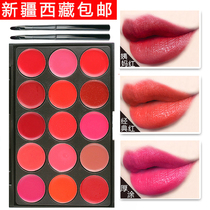 Multi-color lipstick plate box combination does not decolorize the photo studio makeup artist special portable childrens stage performance