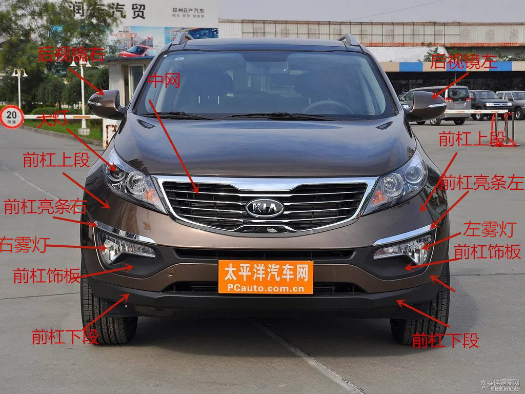 Kia wise running front and back bumper leather protection bar surrounded 11 11 paragraph 12 paragraph 13 14 paragraph 14 wise running front bar rear lever guard bar-Taobao