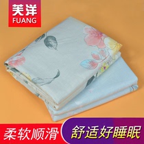  New Tencel plus printing single-piece duvet cover couple quilt cover silky and comfortable single double bed bedding can be customized