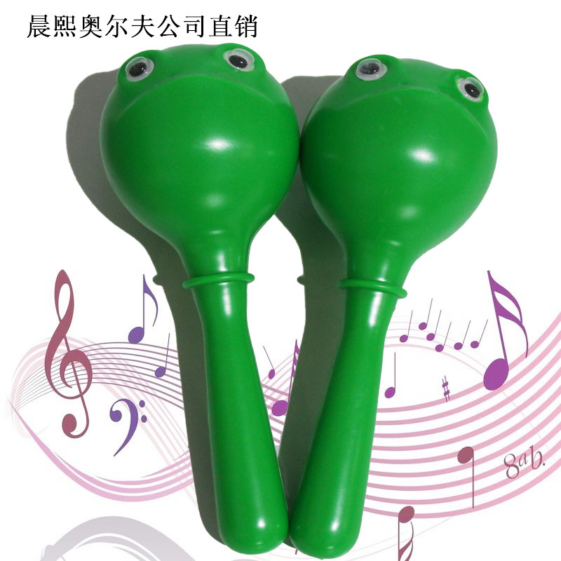 Nhà máy khuyến mãi Orff bộ gõ nhạc cụ giáo dục sớm giáo dục hỗ trợ âm nhạc đồ chơi ếch mặt búa cát - Đồ chơi nhạc cụ cho trẻ em đồ chơi đánh trống