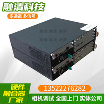 Rongqing Pavilion projection edge fusion processor 360 degree curved holographic ring screen Immersive projection splicer