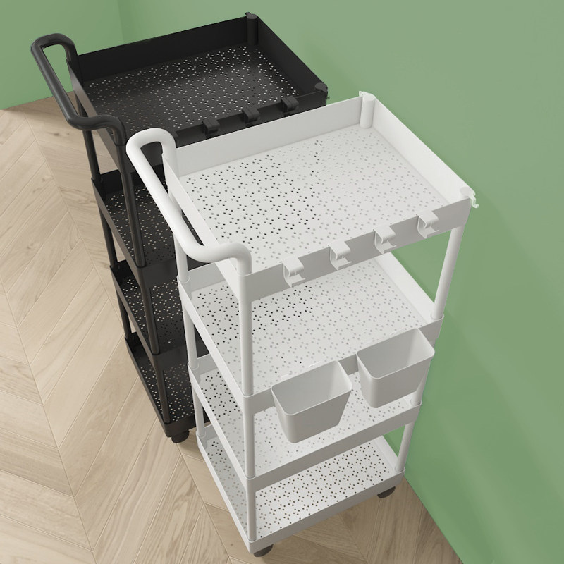 Makeup Room Shelving Bathroom bathroom Bathroom Toilet Multilayer floor Plastic Waterproof Floor Containing Shelf